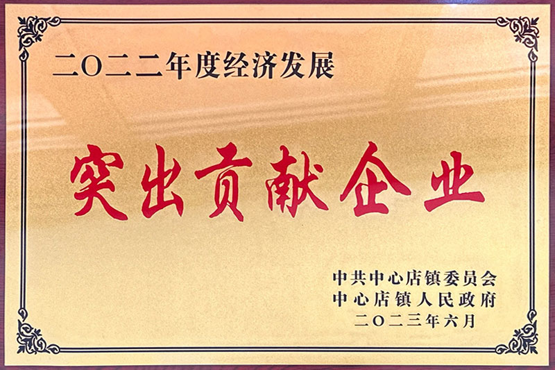 突出貢獻(xiàn)企業(yè)