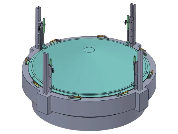 全自動(dòng)立井防爆門
